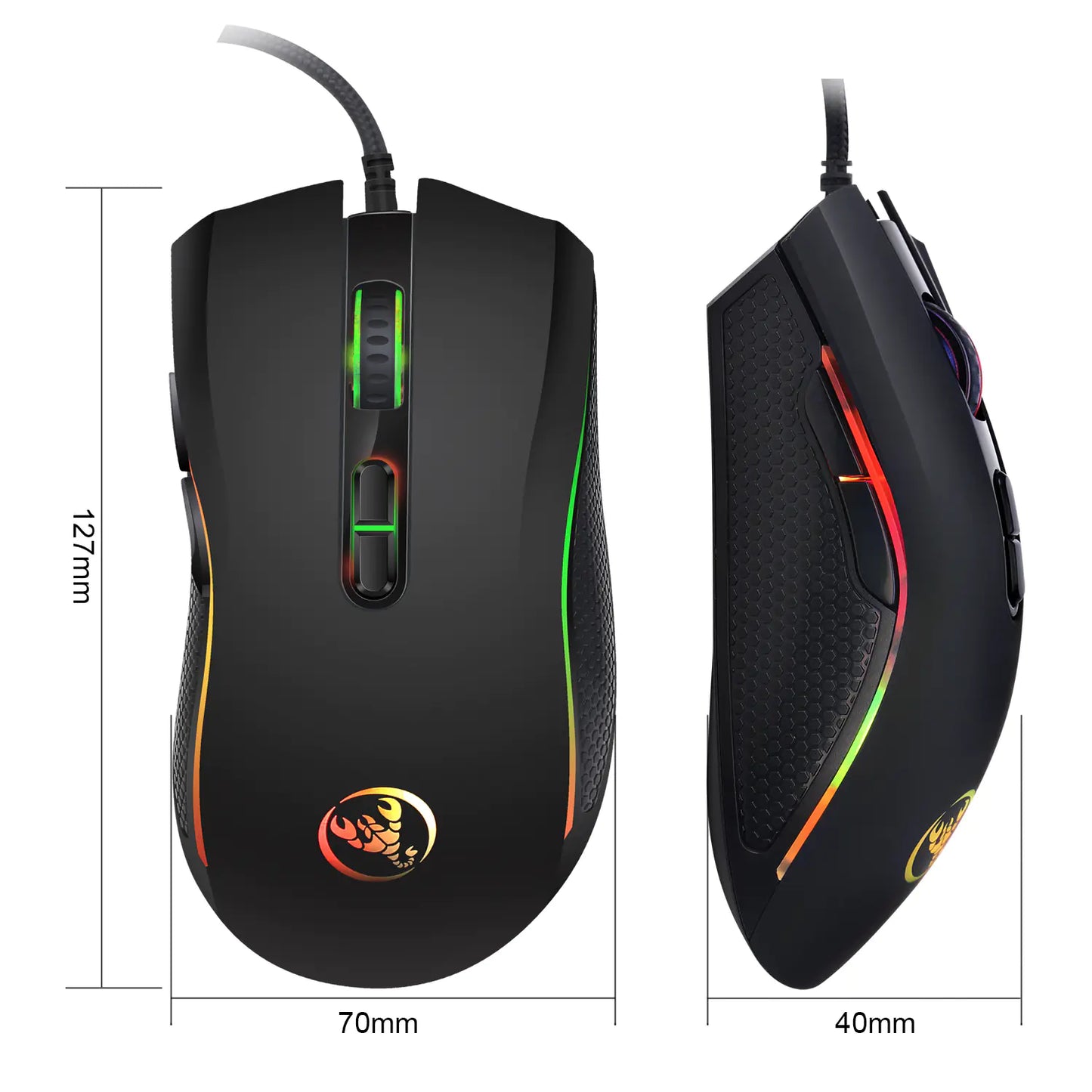 RGB Gaming Wired Mouse for eSports